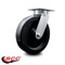 Service Caster 8 Inch Kingpinless Polyolefin Wheel Swivel Top Plate Caster SCC-KP30S820-POR - alternate 5